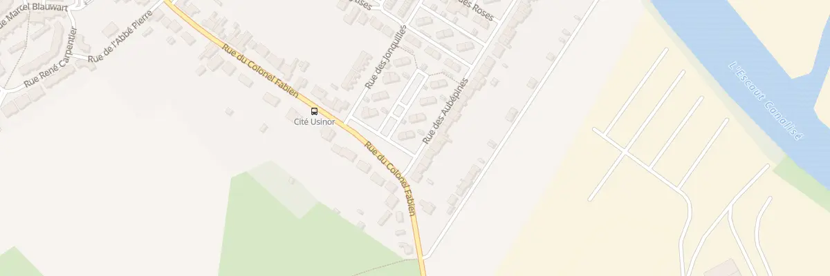 Plan du 2 Rue des Aubepines à Haulchin