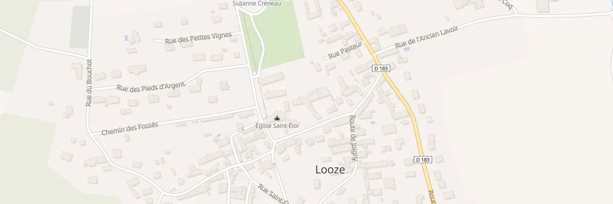 Plan du 10B Gr Grande Rue à Looze