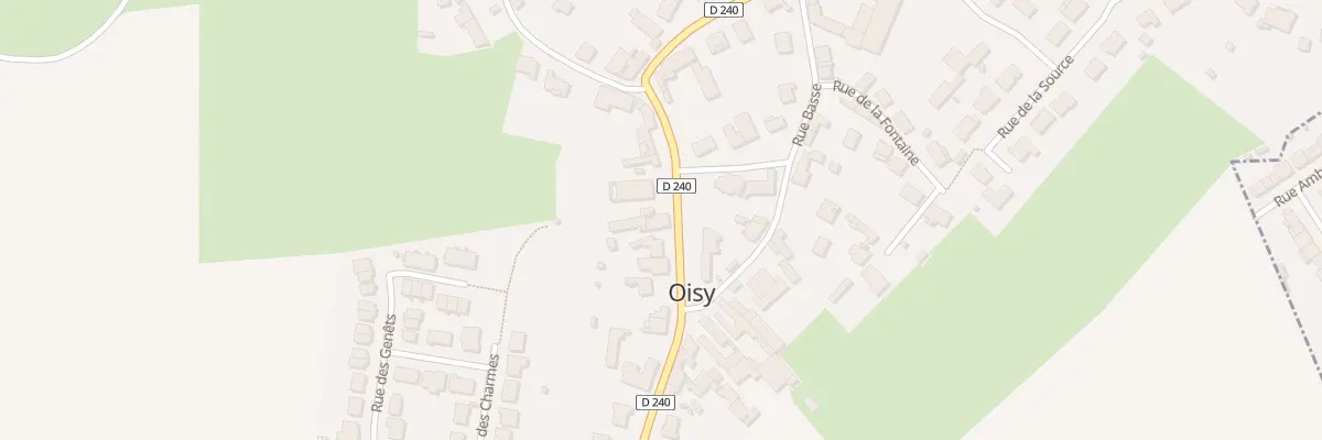 Plan du 8 Rue de Denain à Oisy