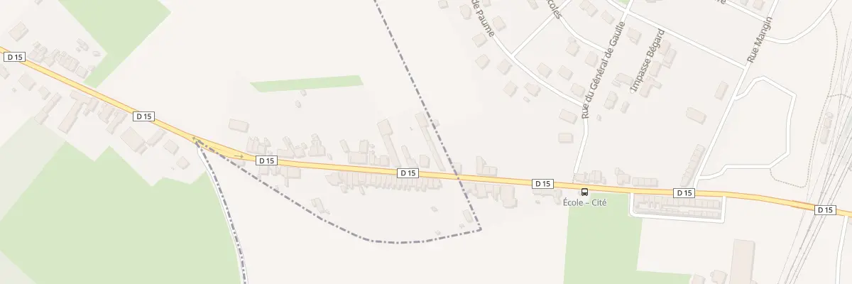 Plan du 149 Rue de la République à Maretz