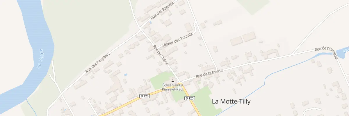 Plan du 6 Rue du Chêne à La Motte-Tilly