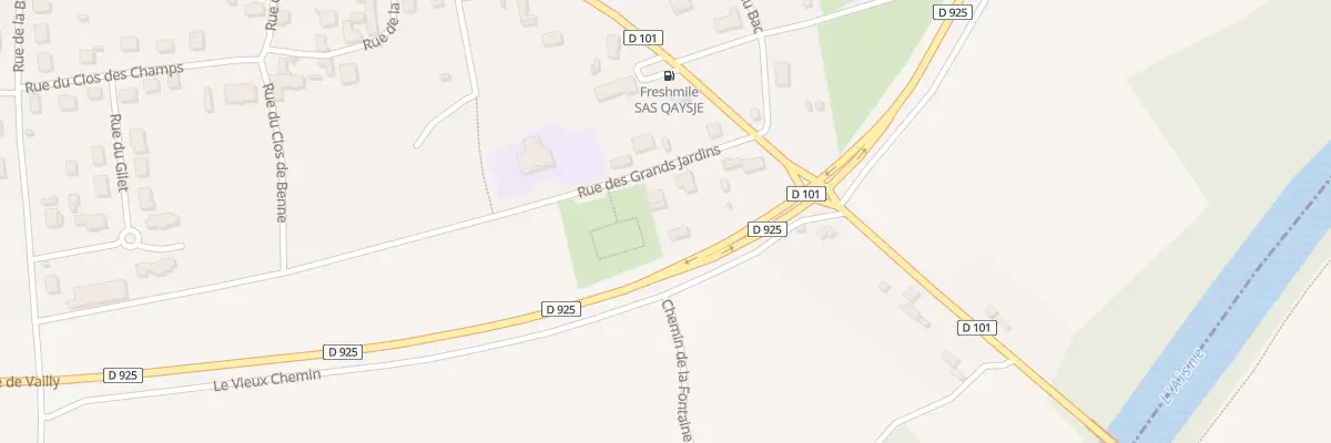Plan du 9 Rue des Grands Jardins à Missy-sur-Aisne