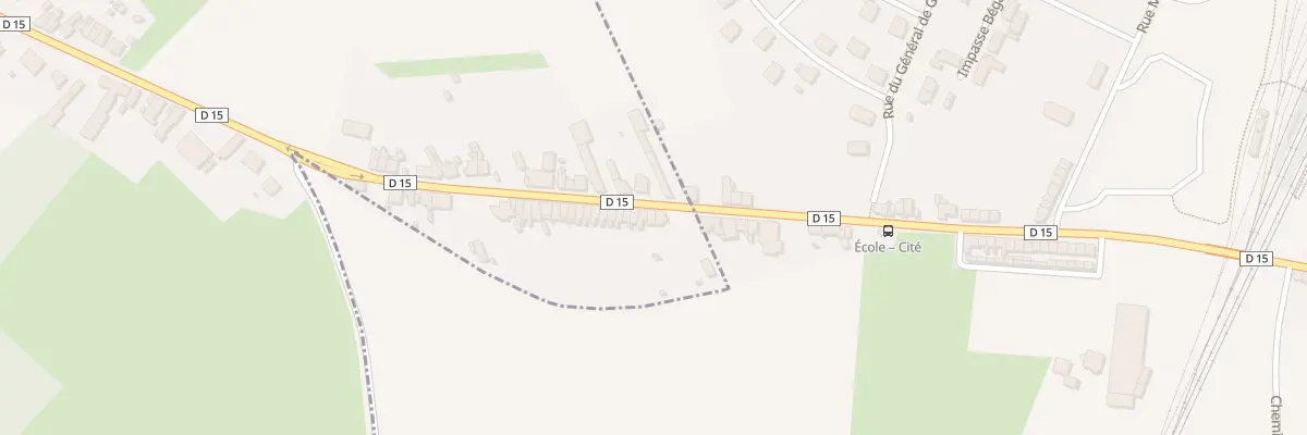 Plan du 178 Rue de la République à Maretz