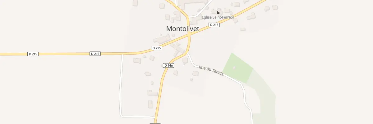 Plan du 2 Rue de la Chartreuse à Montolivet