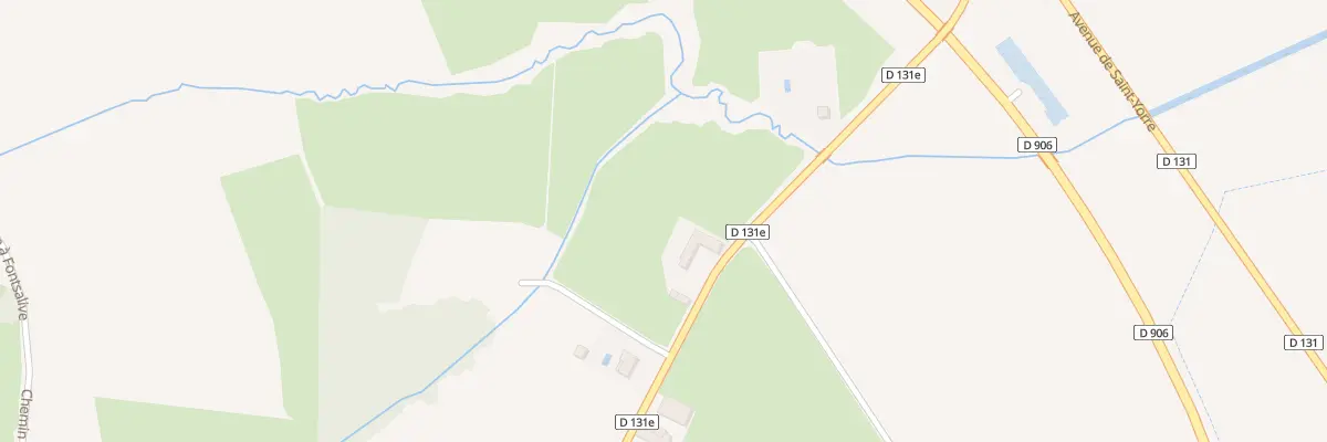 Plan du 69 Rte de Saint Priest à Hauterive