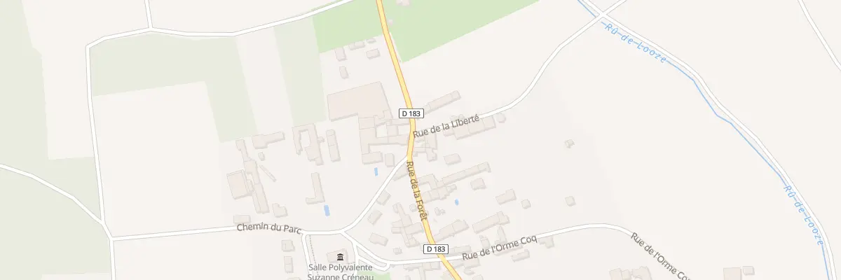 Plan du 30 Rue de la Forêt à Looze