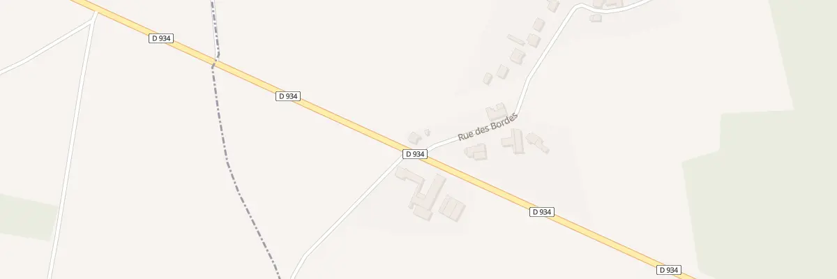 Plan du 1 Rue des Bordes à Réveillon