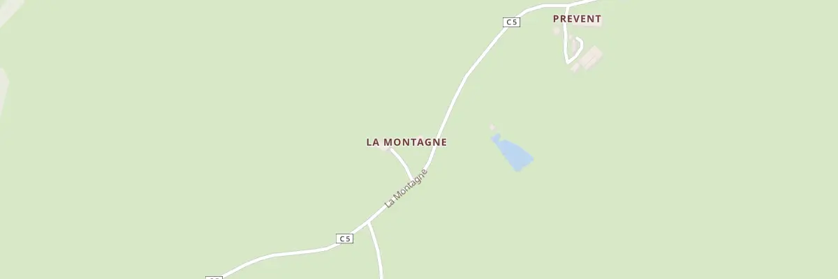Plan du 2 La Montagne à Chevannes-Changy