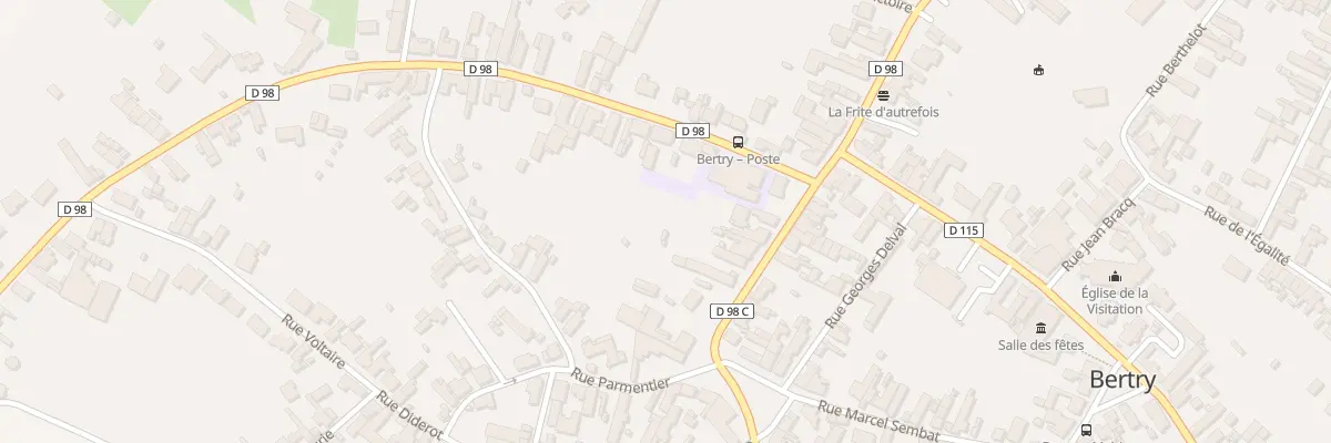 Plan du 31 Rue de la République à Bertry