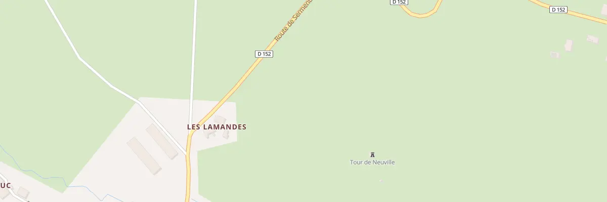 Plan du 5045 Les Lamandes à Neuville
