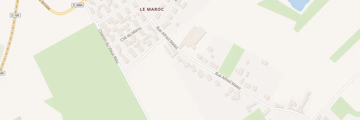 Plan du 359 Rue Alfred Matez à Thun-Saint-Amand