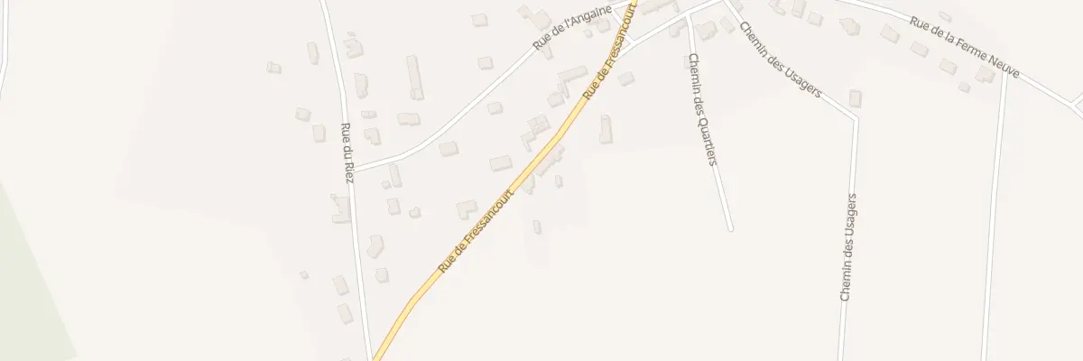 Plan du 5 Rue de Fressancourt à Versigny