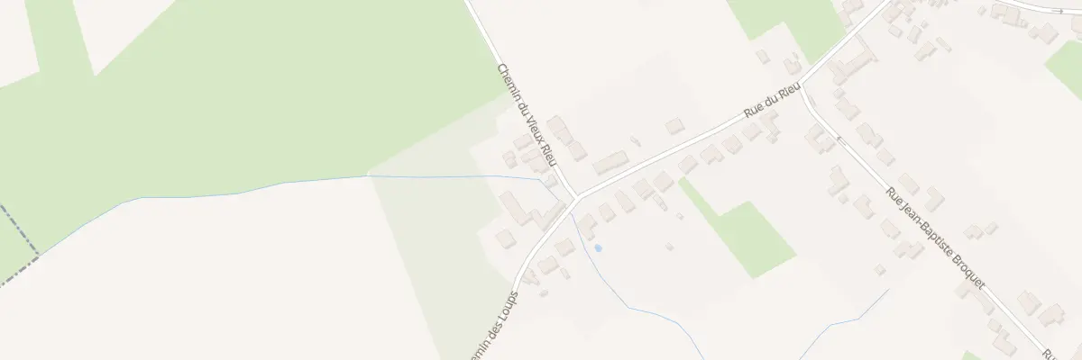 Plan du 3 Che du Vieux Rieu à Thun-Saint-Amand