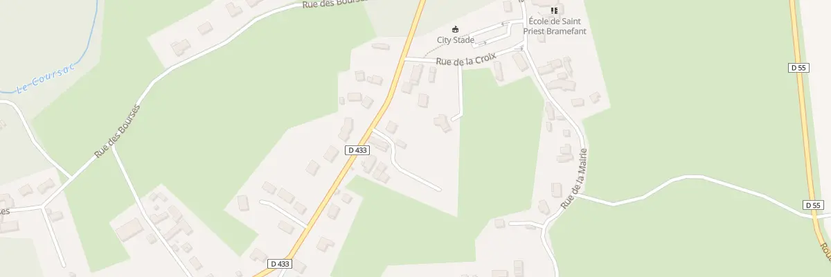 Plan du 9 Rte de Randan à Saint-Priest-Bramefant