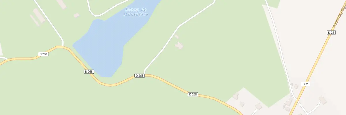 Plan du 26 Rte de Chazeuil à Montoldre