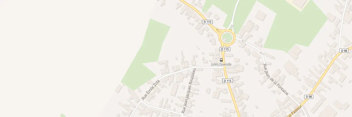 Plan du 35 Rue Emile Zola à Bertry