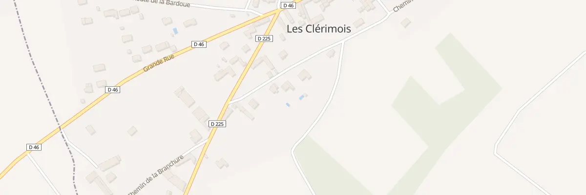 Plan du 10 Che des Vignes aux Clérimois