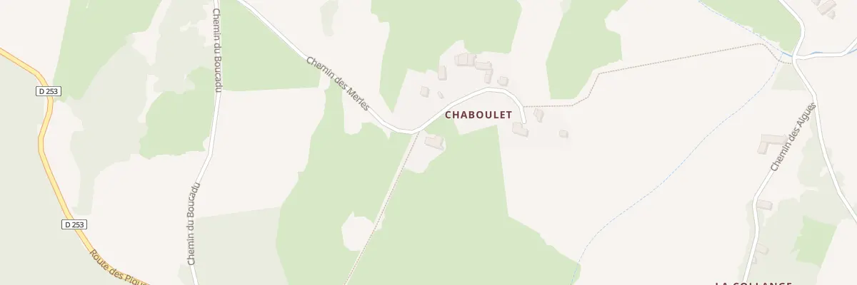 Plan du 5092 Chaboulet à Saint-Jean-des-Ollières