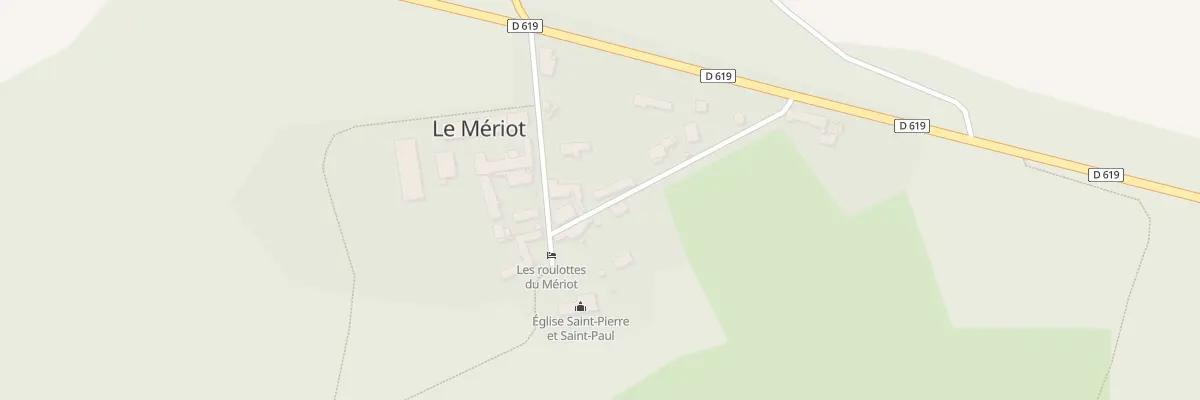 Plan du 1 All des Dames au Mériot