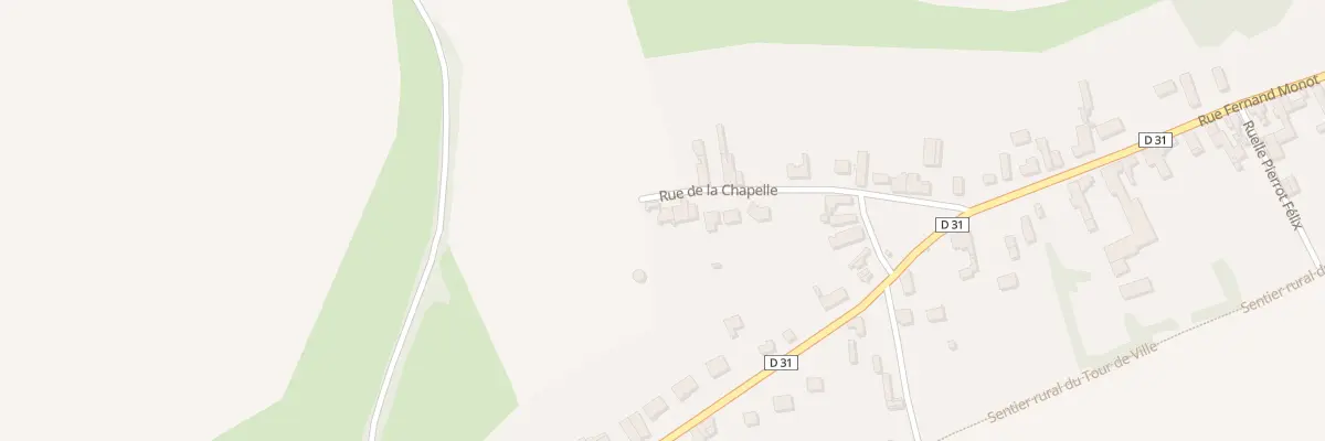 Plan du 7 Rue de la Chapelle à Étaves-et-Bocquiaux