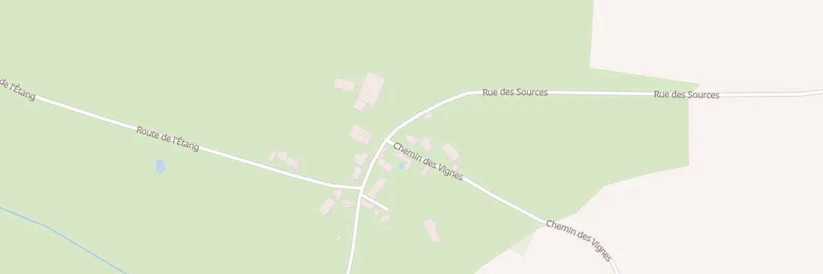 Plan du 1 Che des Vignes à Bona