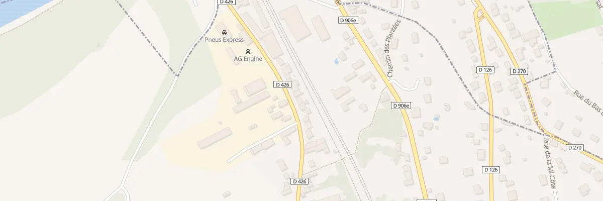Plan du 146 Av des Graviers à Abrest