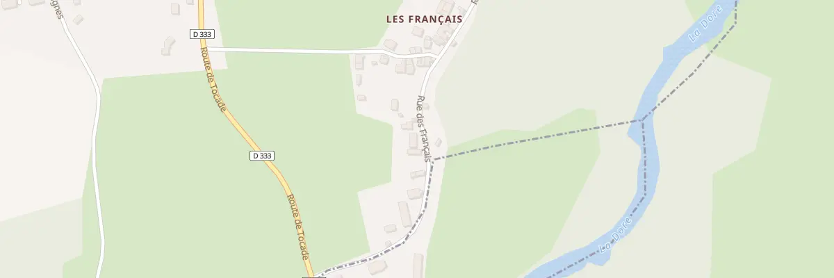 Plan du 5028 Les Francais à Charnat