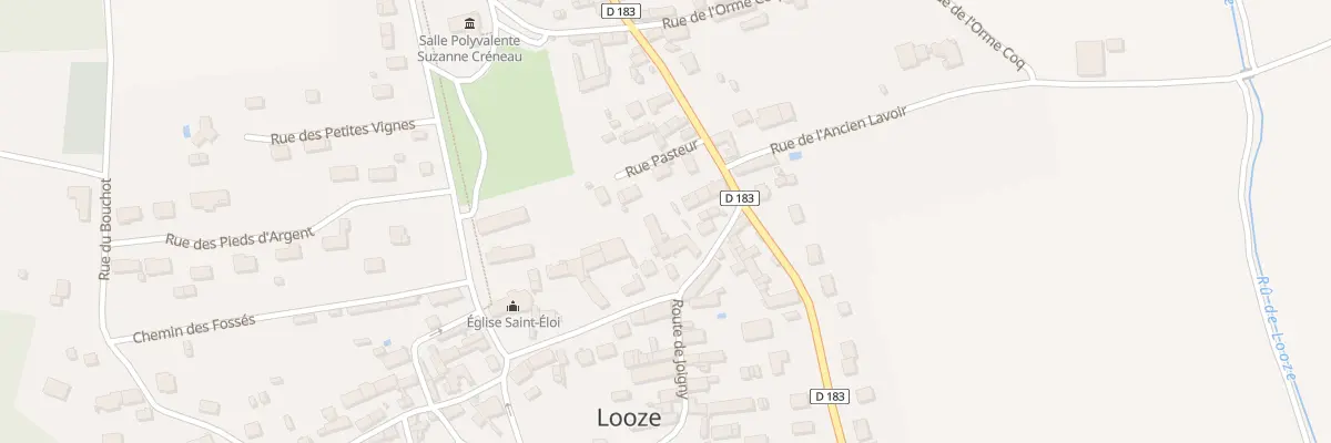 Plan du 4 Gr Grande Rue à Looze