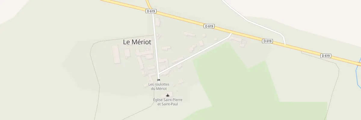 Plan du 3 All des Dames au Mériot