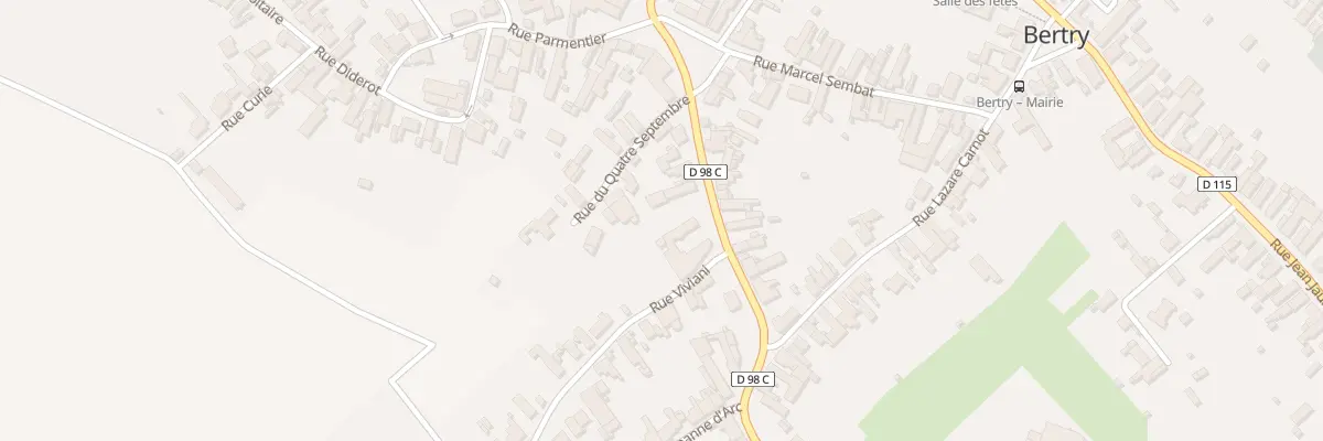 Plan du 8 Rue Jacquard à Bertry