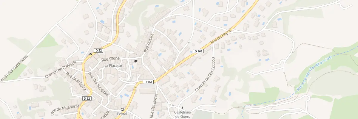 Plan du 5079 Bd Saint-Jacques à Castelnau-de-Guers
