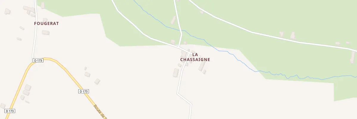 Plan du 5269 La Chassaigne à Billy