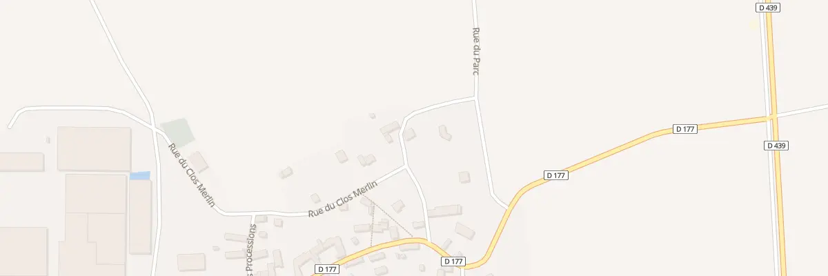 Plan du 4 Rue du Clos Merlin à La Louptière-Thénard