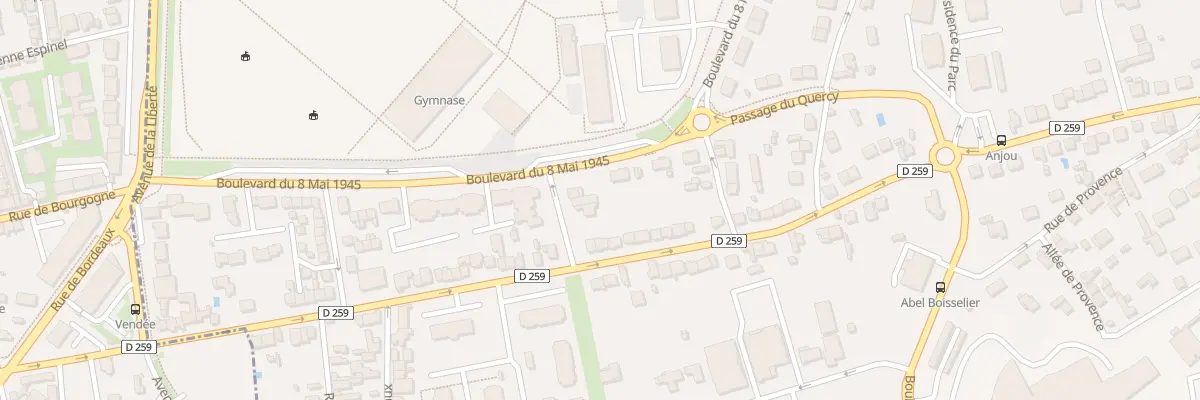 Plan du 6 Rue de Normandie à Cusset