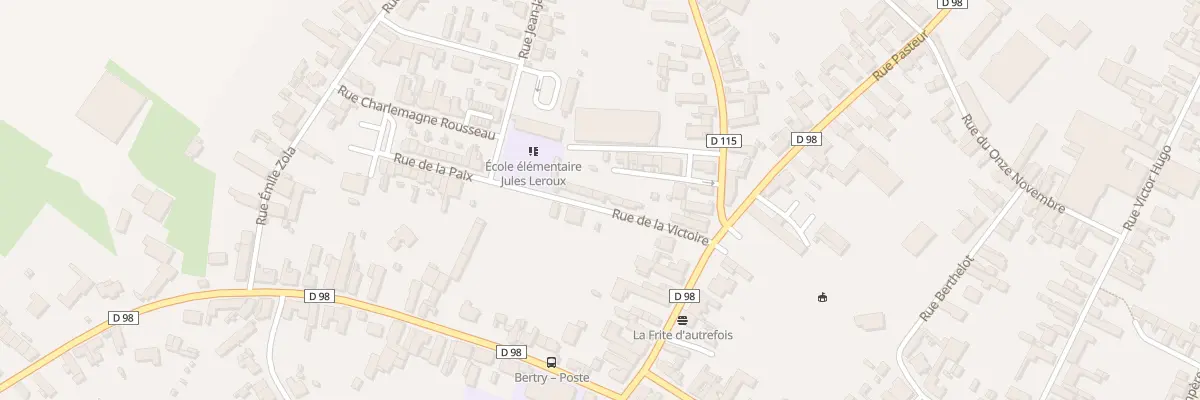 Plan du 5 Rue de la Victoire à Bertry