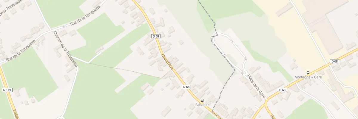 Plan du 913 Gr Grand Rue à Maulde