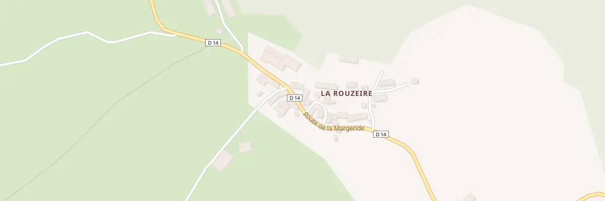 Plan du 5046 La Rouzeire à Lajo