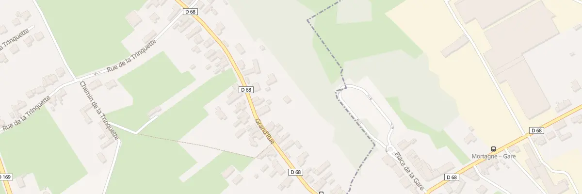 Plan du 895 Gr Grand Rue à Maulde