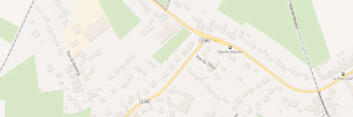 Plan du 14 Rue du Tilleul à Oisy