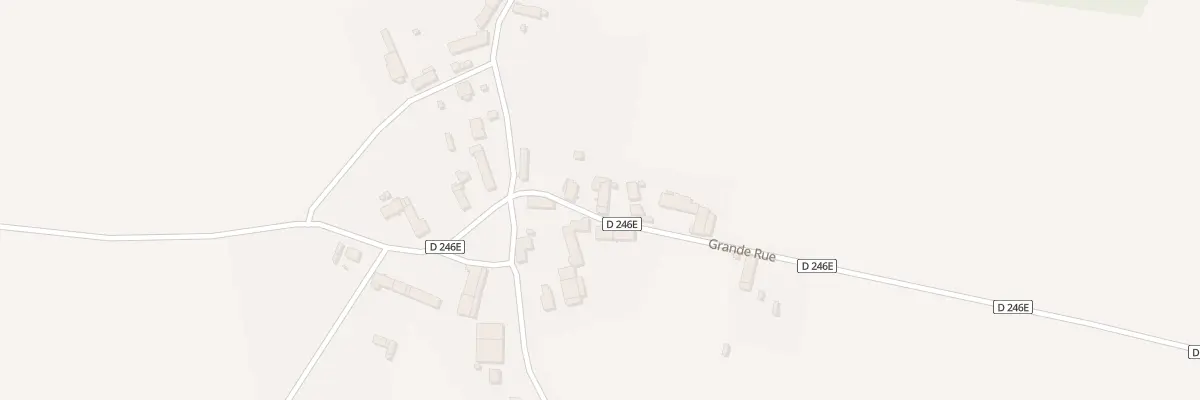 Plan du 6 Rue Grande Rue à Villeneuve-la-Lionne
