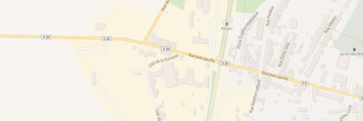 Plan du 167 Rue Jean Jaurès à Bohain-en-Vermandois