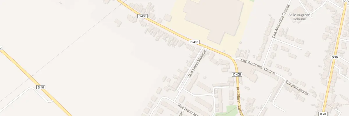 Plan du 53 Rue Henri Barbusse à Thiant