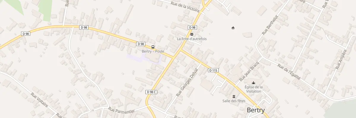 Plan du 16 Rue de la République à Bertry