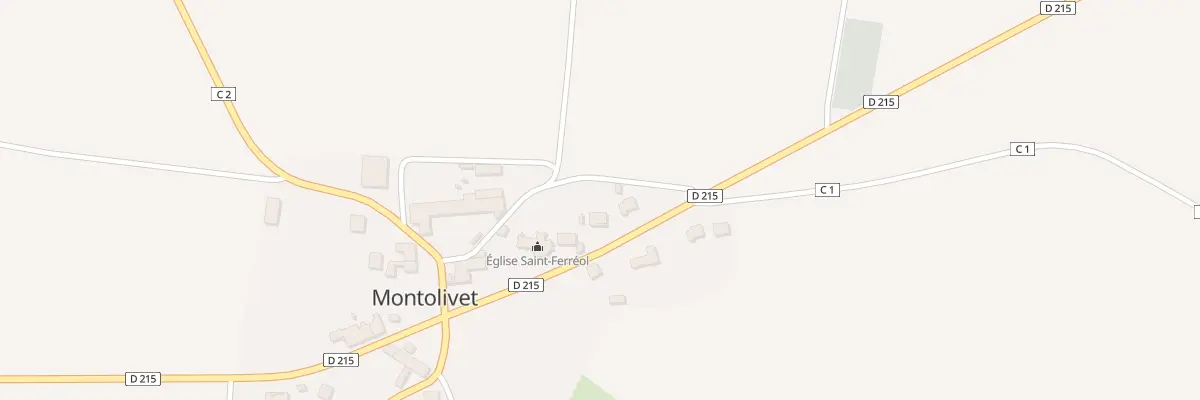 Plan du 12 Rue d’Onoz à Montolivet