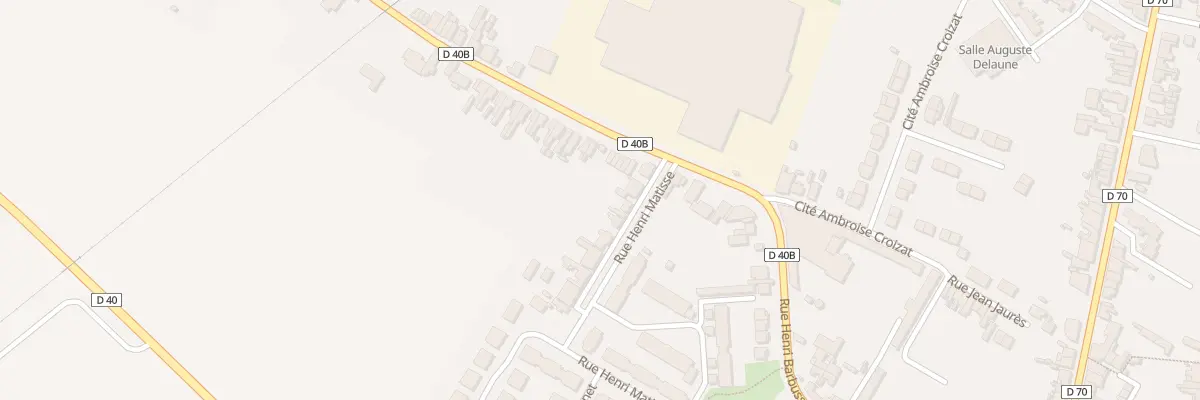 Plan du 39 Rue Henri Barbusse à Thiant
