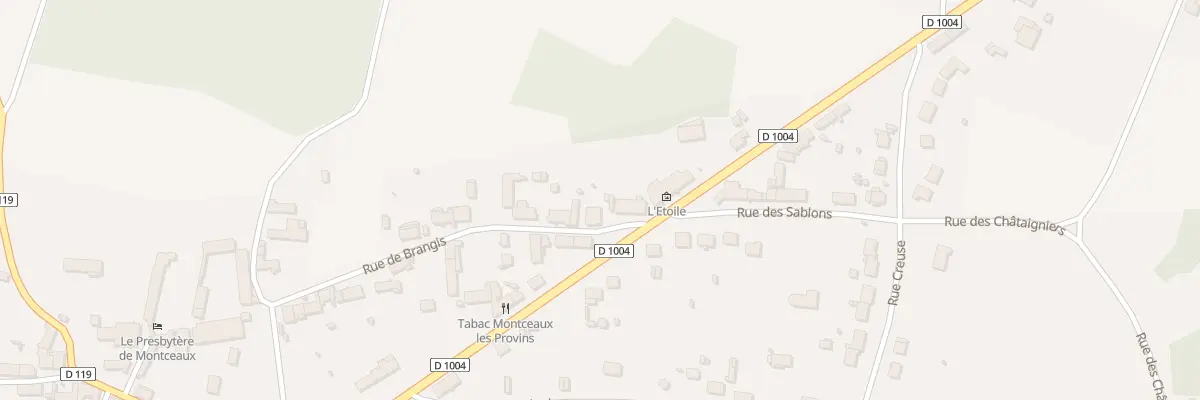 Plan du 19 Rue de Brangis à Montceaux-lès-Provins