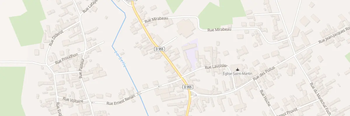 Plan du 2 Rue d’Haspres à Saulzoir