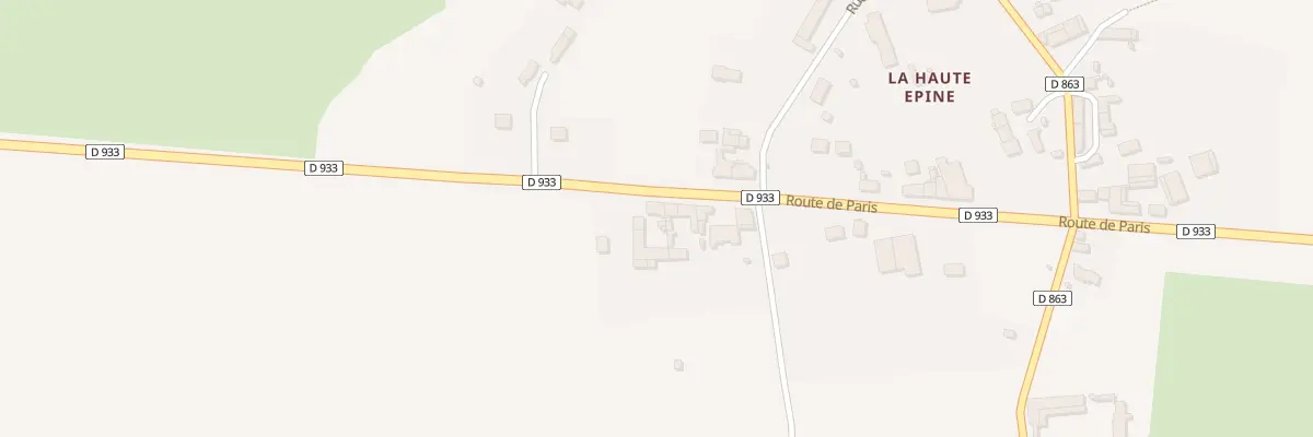 Plan du 397 Rte de Paris à L’Épine-aux-Bois