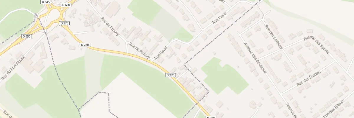 Plan du 43T Rue de Prouvy à Rouvignies
