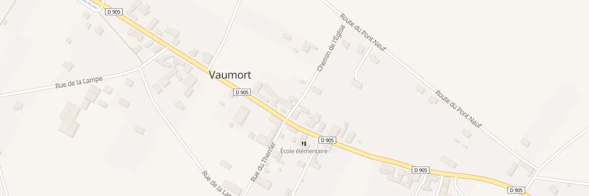Plan du 19 Rte de Paris-Genève à Vaumort